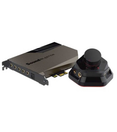 Creative Sound Blaster AE-7 - Hi-res PCI-e DAC and Amp Sound Card with Xamp Discrete Headphone Bi-amp and Audio Control Module