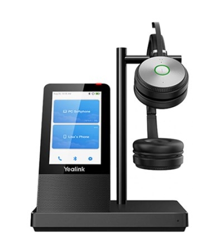 Yealink מערכת ראש אלחוטית WH66 b