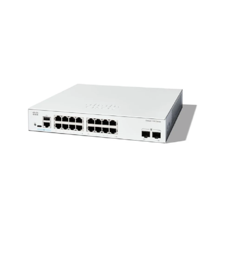 Cisco Catalyst 1200 16-Port Gigabit Switch + 2x SFP | C1200-16T-2G