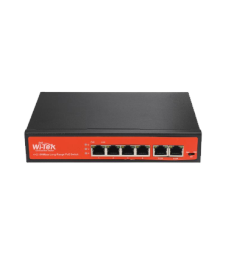 מתג לא מנוהל Acorid LS5004P 10/100M Unmanaged PoE Switch 4 Port