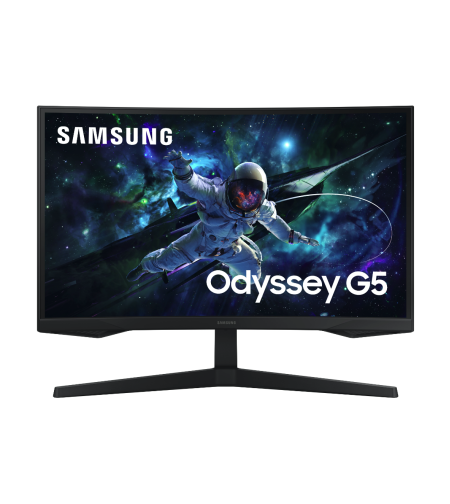 מסך מחשב גיימינג קעור Samsung S27CG552EM Odyssey G5 ''27 - WQHD סמסונג