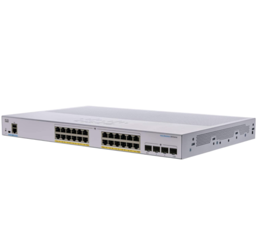 Cisco 24-Port Gigabit PoE Smart Switch CBS250-24P-4G-EU