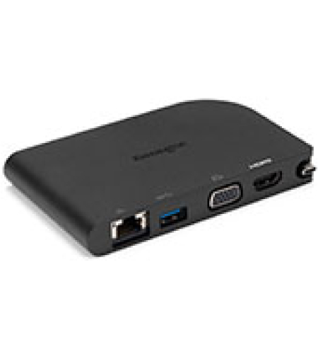 תחנת עגינה ניידת SD1500 USB-C של Kensington עם HDMI/VGA, USB 3.0 ו-Gigabit Ethernet (K33969WW)