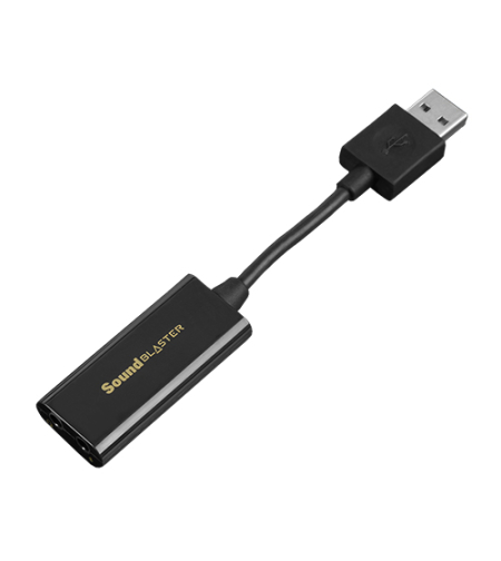 Sound Blaster PLAY! 3- USB DAC Amp and External Sound Card
