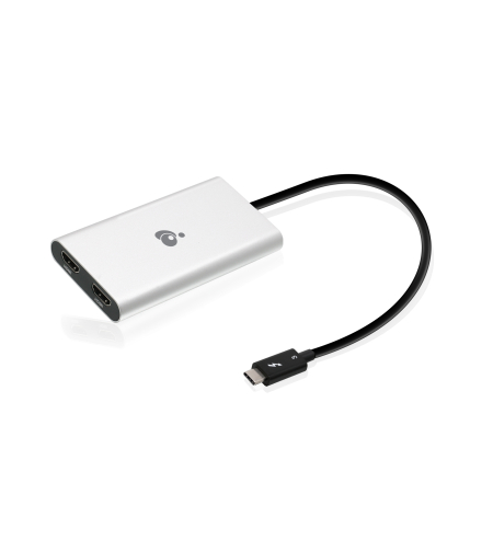 IOGEAR Thunderbolt 3 to dual HDMI adapter