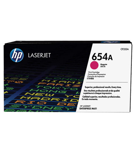 טונר HP מקורי אדום 654A CF333A