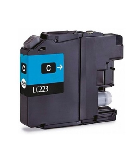 ‏ראש דיו ציאן/כחול‏ LC223C כחול Brother תואם