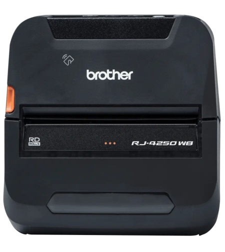 מדפסת ‏תרמית ‏להדפסת מדבקות ותוויות ניידת Brother RJ-4250WB