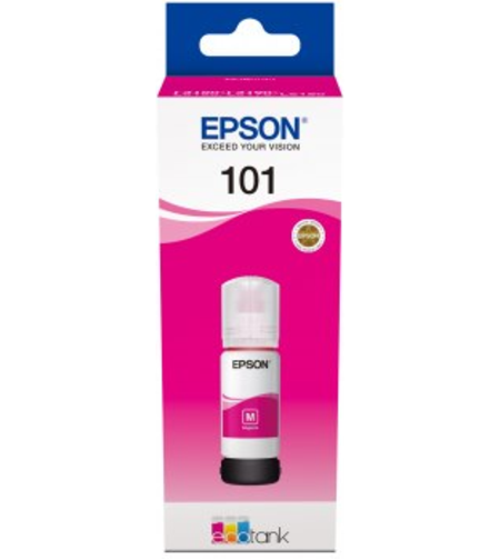 מיכל מילוי דיו אדום Magenta 101 Epson C13T03V34A