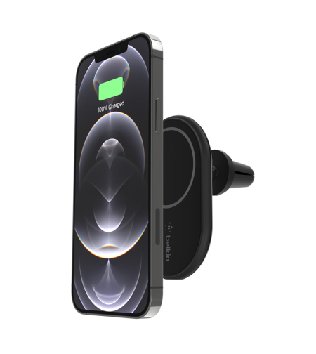 מטען אלחוטי מגנטי MagSafe לרכב כולל שקע מצת Belkin