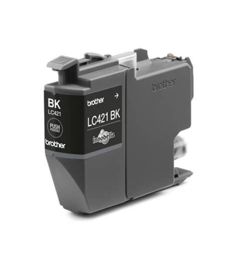 ‏ראש דיו שחור Brother LC421BK מקורי