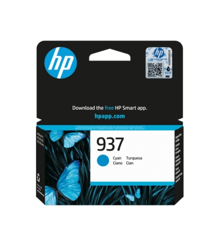 ראש דיו כחול/ ציאן HP 937 4S6W2NE מקורי