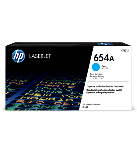 טונר HP מקורי כחול 654A CF331A