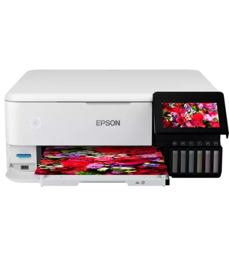 מדפסת ‏הזרקת דיו ‏משולבת Epson EcoTank L8160 אפסון