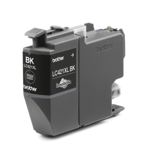 ‏ראש דיו שחור Brother LC421XLBK מקורי