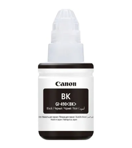 בקבוק דיו מקורי שחור Canon GI-490