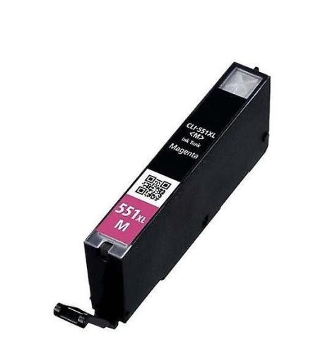 ‏ראש דיו מג'נטה/אדום Canon CLI551M XL קנון תואם 