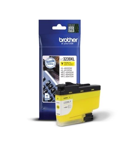 ‏ראש דיו צהוב Brother LC3239XLY מקורי