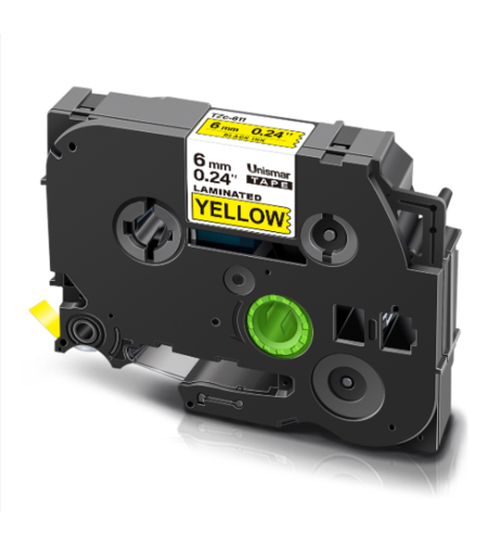 סרט דיו Brother TZe-611 תואם