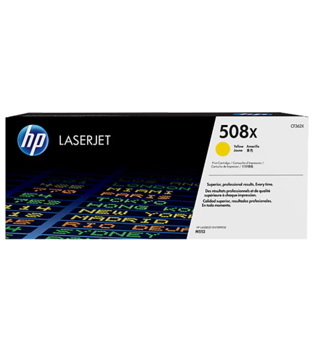 טונר ‏צהוב HP 508X CF362X מקורי