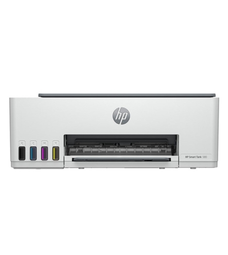 מדפסת ‏הזרקת דיו ‏משולבת HP Smart Tank 580 1F3Y2A