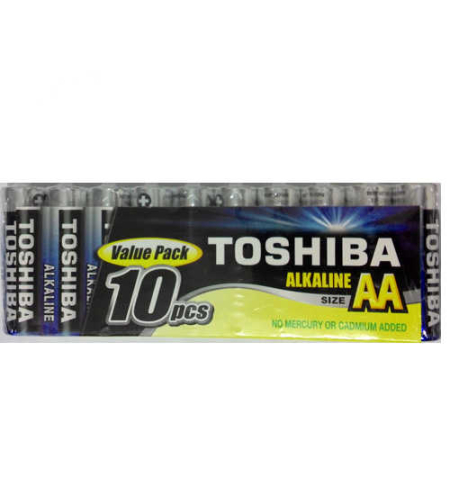סוללות Toshiba AA (10 יחידות)
