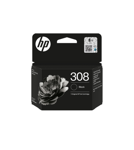 ראש דיו שחור מקורי HP 308 (7FP21UE)