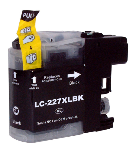 ‏ראש דיו ‏שחור Brother LC227XLBK תואם