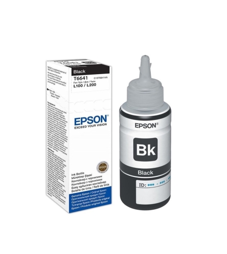 ‏מיכל דיו ‏שחור Epson T6641 אפסון מקורי