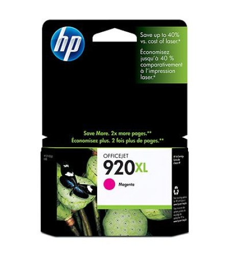 ‏ראש דיו מג'נטה/אדום‏ HP 920XL CD973AE מקורי