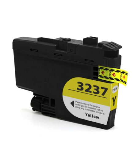 ‏ראש דיו צהוב Brother LC3237Y תואם
