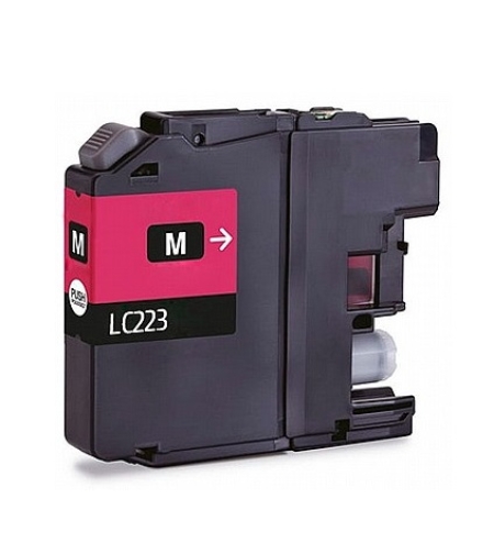 ‏ראש דיו מג'נטה/אדום‏ LC223M אדום Brother תואם
