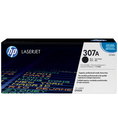 טונר HP שחור 307A מקורי CE740A