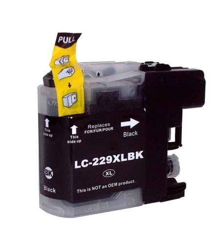 ‏ראש דיו ‏שחור Brother LC229XLBK תואם