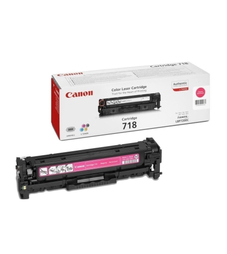 ‏טונר מג'נטה/אדום Canon CRG718M קנון מקורי