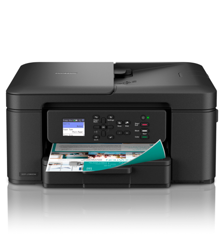 DCP-J1360DW מדפסת הזרקת דיו קומפקטית אלחוטית 3 ב-1