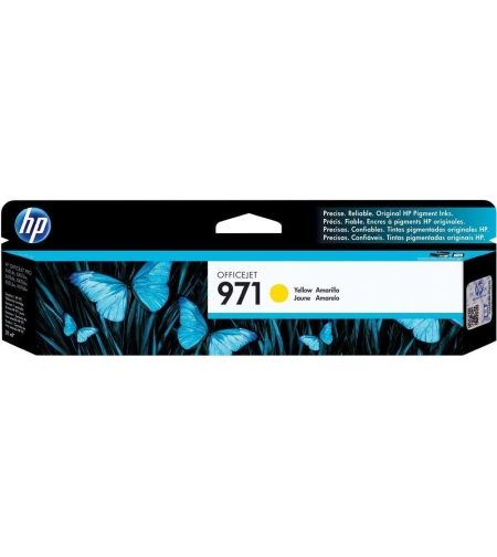 ‏ראש דיו ‏צהוב HP 971 CN624AE מקורי