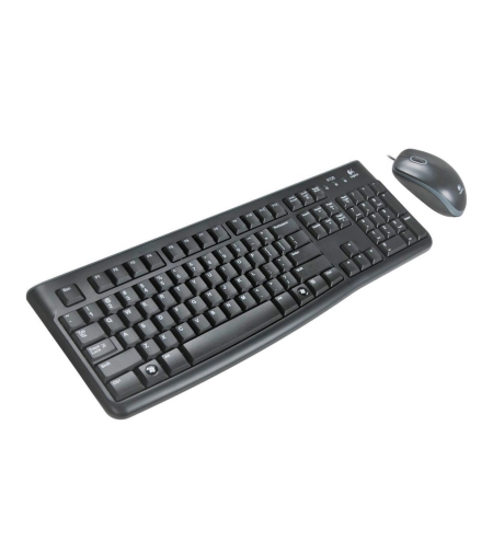 ‏מקלדת ועכבר Logitech Desktop MK120 לוגיטק
