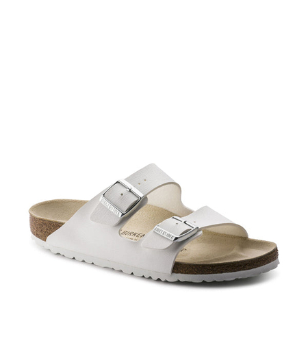 בירקנשטוק כפכפי נשים אריזונה לבן Birkenstock Arizona