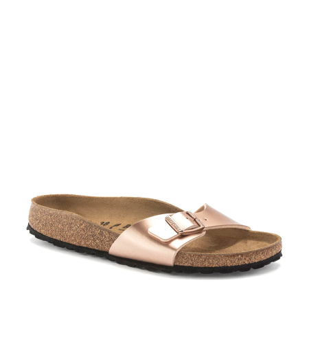בירקנשטוק - כפכפי נשים Birkenstock Madrid צבע ורוד קופר