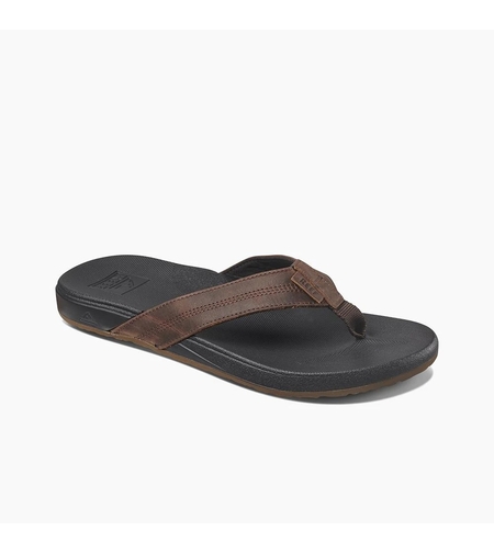 כפכפי גברים ריף חום עור  Reef Cushion Bounce Phantom