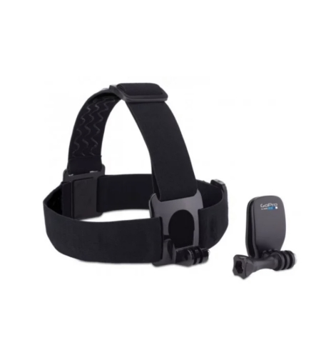 רצועת ראש + תופסן לכובע למצלמות GoPro
