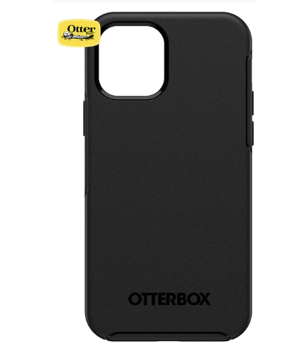 כיסוי OTTERBOX ל IPHONE 12 דגם SYMMETRY MAGSAFE שחור