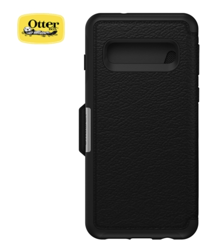 כיסוי OTTERBOX ל GALAXY S10 דגם STRADA צבע שחור