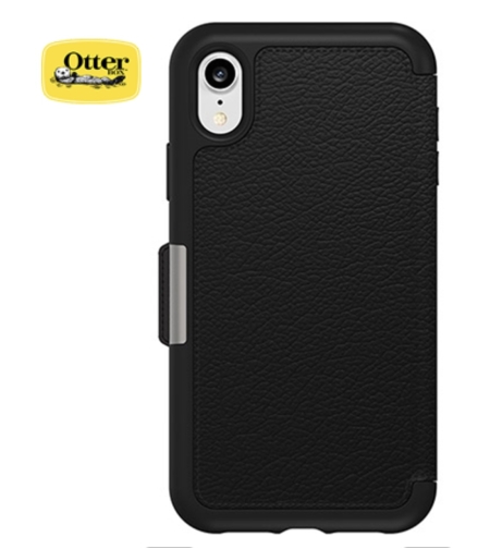 כיסוי OTTERBOX ל-IPHONE XR דגם STRADA (שחור)