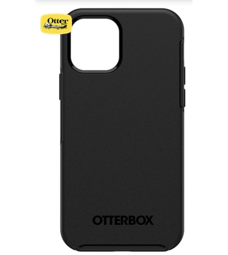 כיסוי OTTERBOX ל IPHONE 12 PRO MAX דגם SYMMETRY MAGSAFE שחור
