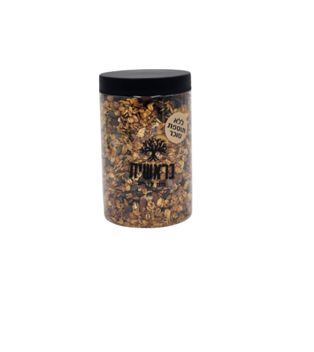 גרנולה ללא סוכר 380 גרם