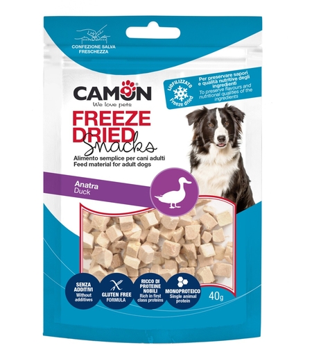 חטיפי ברווז מיובשים בהקפאה- קמון