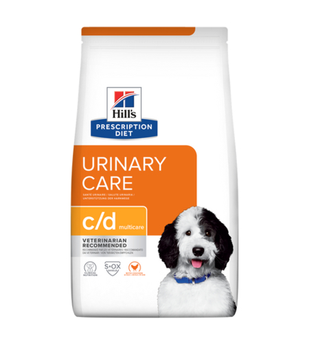 הילס C/D לבעיות בדרכי השתן לכלב - 4 ק