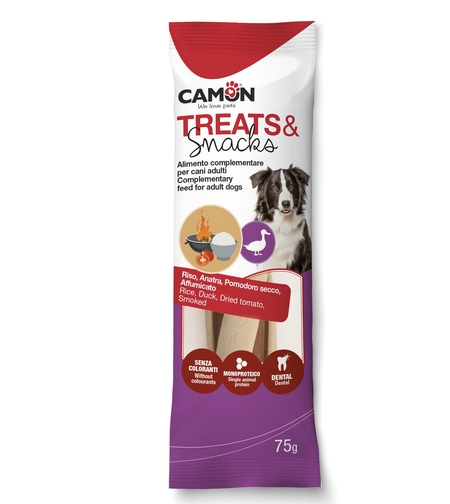 חטיף אורז עם ברווז לכלב- קמון